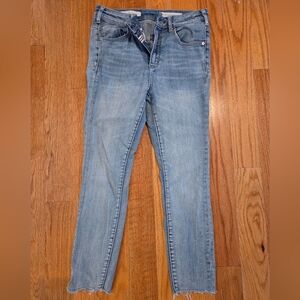 Anthropologie Women's Skinny Jeans - Light Blue